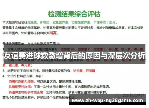 友谊赛进球数激增背后的原因与深层次分析
