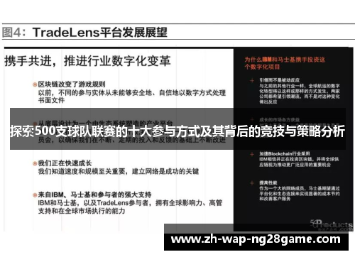 探索500支球队联赛的十大参与方式及其背后的竞技与策略分析 探索500支球队联赛的十大参与方式及其背后的竞技与策略分析